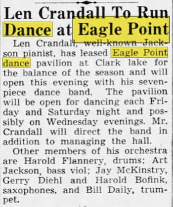 Pleasant View Hotel and Dance Pavillion - Aug 07 1936 Article (newer photo)